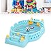 Foosball Games, Table Football Game Interactive Funny Simple to Play Manual Scoring Soccer Games Pinball Toy for Indoor Game Room (Blue