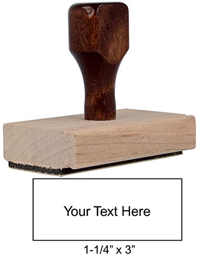 Traditional Custom Rubber Stamp (Extra Large) - //coolthings.us