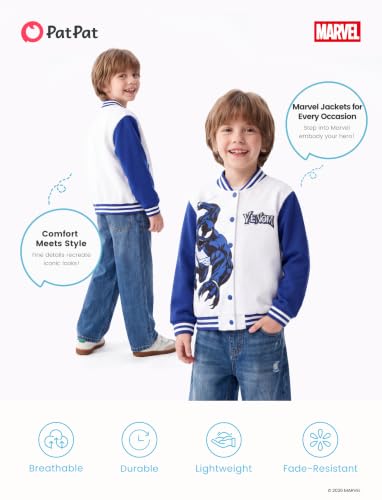 Image of Disney Marvel Bomber Jacket Spider Man Toy Story Cars Varsity Cardigan2-13Y
