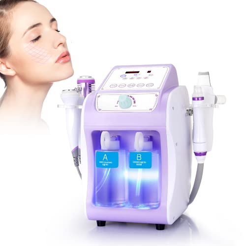 Hydrogen Oxygen Facial Machine 6 in 1 Hydrafacial Cleansing Skin Tightening Beauty Tool