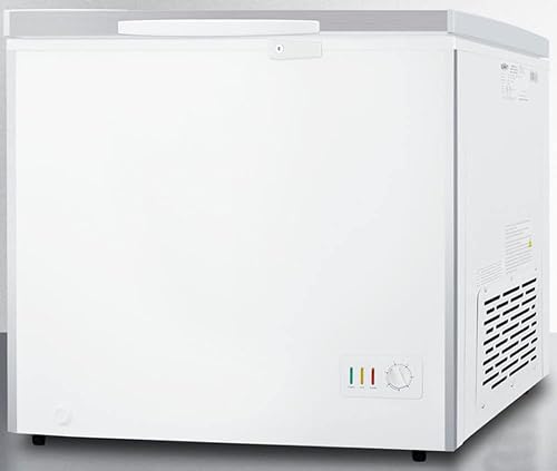 Summit Appliance SCFM73SL 6.7 cu ft Chest Freezer Stainless Steel