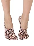 Living Royal Low Cut Liner Socks | Graphic Socks with Rubber Grip | 100% Polyester, Plush and Vibrant Designs - Fun Socks for Men and Women, Comfortable and Lightweight, Unisex (Animal Print)