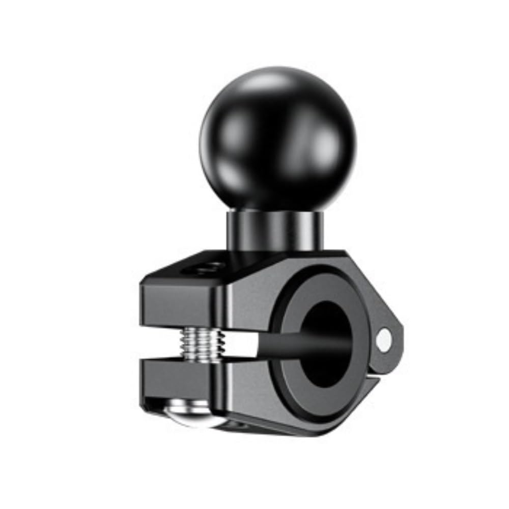 17mm 1 Inch Ball Head Mount Motorcycle Rearview Mirror Fit for 10-16mm Thin Tube Bracket Holder Action Camera Clip(1pc 17mm Ball)