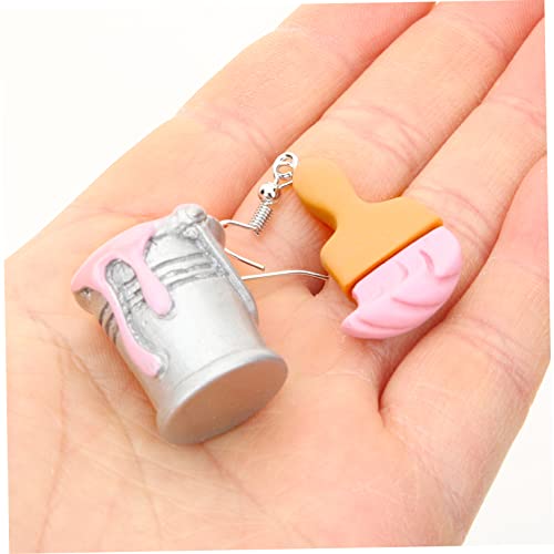 Boucles d'oreilles résine légères anti-allergie pour oreilles sensibles