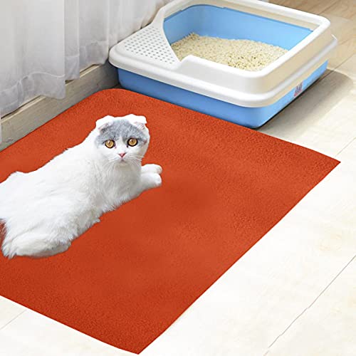 Image of Trance Waterproof Pet Training Pads | Reusable Pee Pad for Dogs Cats Puppy and Pets | Washable Pet Dry Sheet | Potty Trainer | Soft and Hypo-Allergenic (Medium, Size 1 x 0.7 m | 100 x 70 Cms, Brick Red)