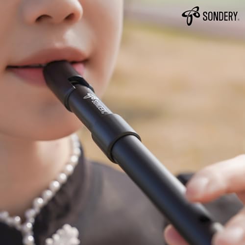 Image of Sondery Irish Tin Whistle Set Key of C and Key of D Made from Hign Quality ABS with Sound of Wood in Nature Penny Whistle