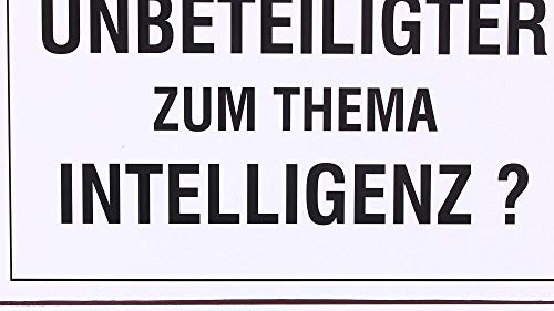 Sign - Was meinen sie als unbeteiligter, Metal, Painted - Image 2