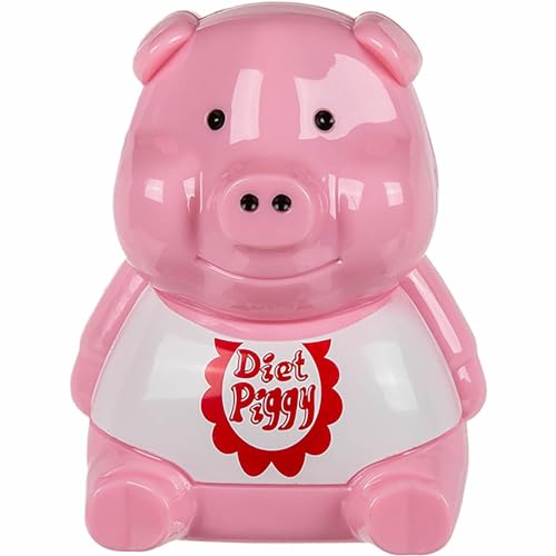 Inevitable Party Diet Piggy Fridge/Cupboard Guardian | Built-in Light Sensor and Sound Feature | OINK! OINK! | Small compact size 10cm | Activates when Fridge Door Opens