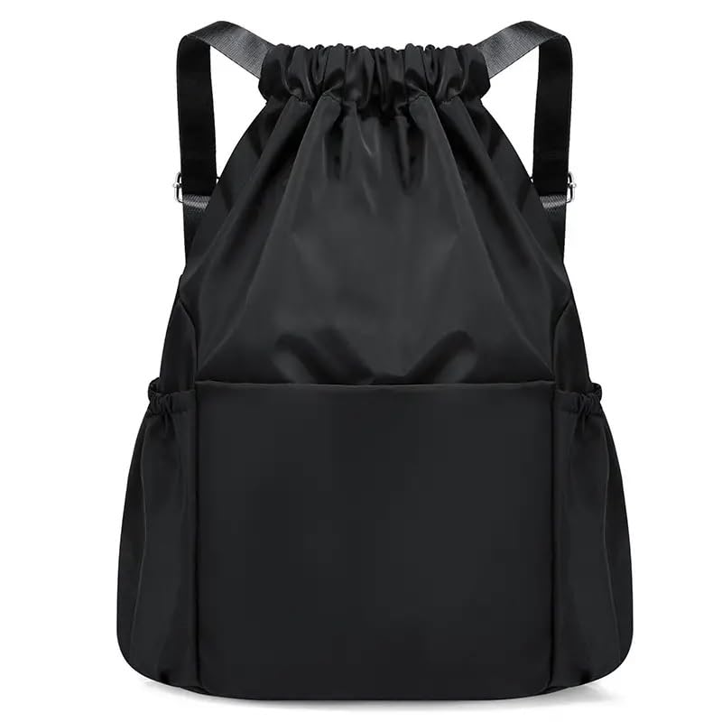 Mochila Bolsa Feminina masculina Leve Moderna Estilosa Escola Faculdade Academia Trabalho Viagem Passeio Dia a Dia (preto.)