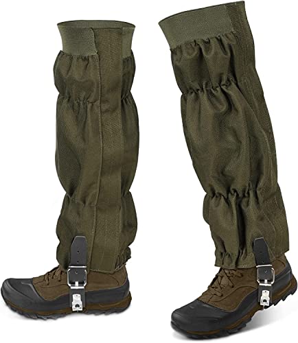 Guêtres de randonnée imperméables pour sorties raquettes et neige