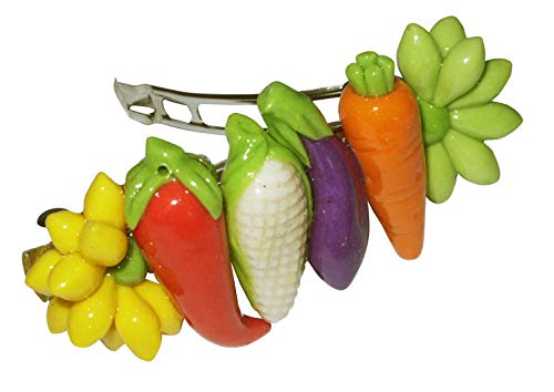 Preisvergleich Produktbild Gemüse Haarspange - Haarklammer, Sommerschmuck, Crazy Clips Collection