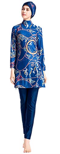 KXCFCYS Stylish Modest Muslim Islamic Swimsuit for Women Hijab & Full Coverage Swimwear Perfect for Swimming, Beach & Daily WearL063