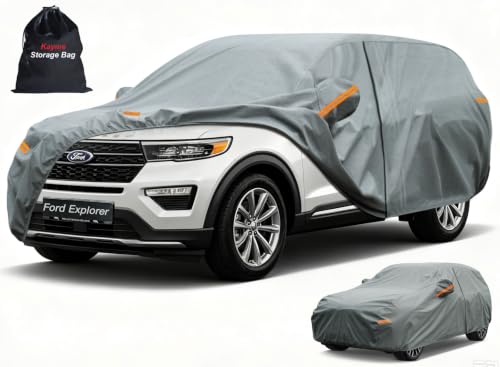 Image of Kayme Waterproof Heavy Duty Car Cover Custom Fit Ford Explorer 2006-2026