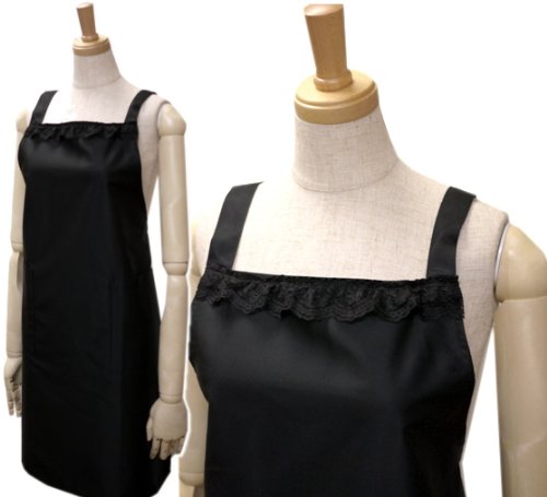 冠婚葬祭用ブラックフォーマルエプロン(黒)