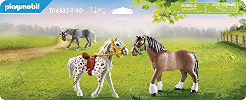 PLAYMOBIL Country 70683 3 Pferde, Ab 4 Jahren – Bild 4