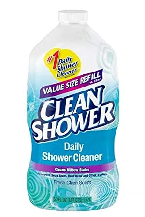 Clean Shower No Scent Basin Tub and Tile Cleaner 60 oz Liquid
