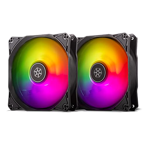 Image of Silverstone Technology Hydrogon D120 ARGB Dual Tower CPU Cooler, HYD120-ARGB, Now with LGA1700 & LGA1851 Support