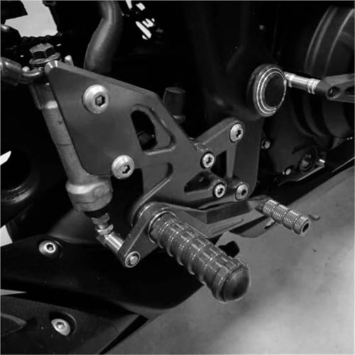 Commandes reculées moto YZF-R25 en aluminium pour vos sorties sur route et sessions de pilotage