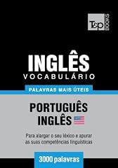 Capa de Vocabulário Português-Inglês americano - 3000 palavras mais úteis