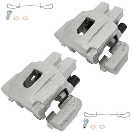 cciyu 18B4818 18B4819 Rear Left & Right Brake Calipers With Bracket For Jeep For Grand Cherokee 4.0L 1999-2004,For Jeep For Grand Cherokee 4.7L 1999-2004(2PCS)