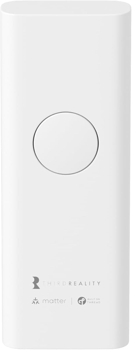THIRDREALITY Smart Switch MT1, Matter Over Thread, Retrofit for Toggle/Rocker Switches, No Wiring Needed, Requires Thread Border Router, Works with Apple, SmartThings, Google, Home Assistant