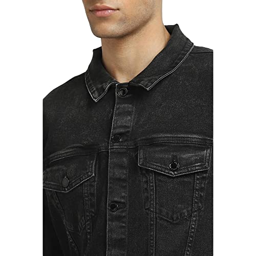Image of JACK & JONES Men's Cotton Blend Regular Fit Jacket