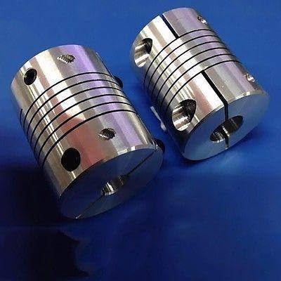 Generic Aluminium Alloy 12x16mm D32 L40 Coupler Flexible Shaft Coupling Stepper Motor Encode