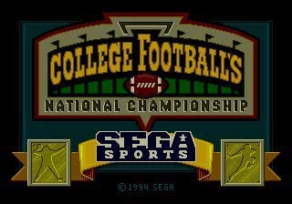 Image of College Football's National Championship (Renewed)