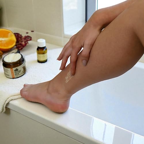 Handmade Whipped Tallow Balm - Orange & Vanilla Cream - Grass Fed & Finished - Infused Organic Jojoba oil - Natural Body Butter for Face, Body & Sensitive Skin (Eczema, Rosacea, Infant to Adult) - Image 5