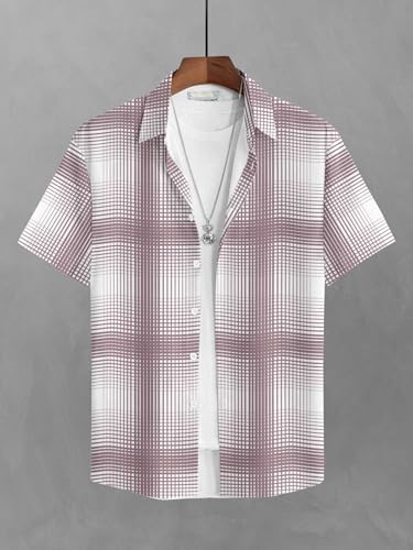 Image of BULLMER Trendy Regular Fit Printed Causal Shirt for Men - Pack of 1