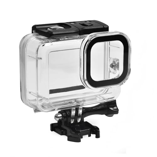 Image of Waterproof Housing Case, Clear, 40m /130ft Depth Compatible with Hero 9-13, Transparent PU Material with Sealing Ring (YH-GOPRO-40)