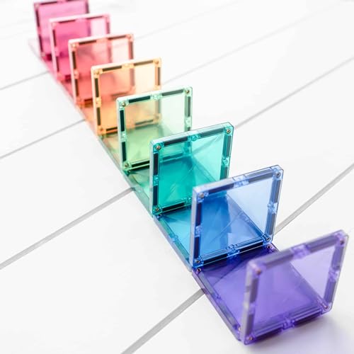 CONNETIX Pastel 120-Piece Magnetic Tiles Set — view 5