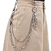 Punk Style Hip Chain Decoration Metal Waist Jewelry Pants Fashion Hip Hop Accessories for Men and Women