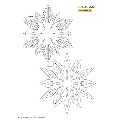 Holiday Scroll Saw Ornaments: 200+ Clean, Classic Woodworking Patterns (Fox Chapel Publishing) Designs for Christmas, Hanukkah, New Year's, Halloween, Easter, Valentine's, and More Paperback August 15, 2023