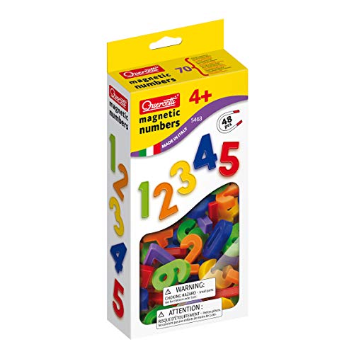 Quercetti 5463 Quercetti-5463 Refill Numbers-Magnetic Letters & Words