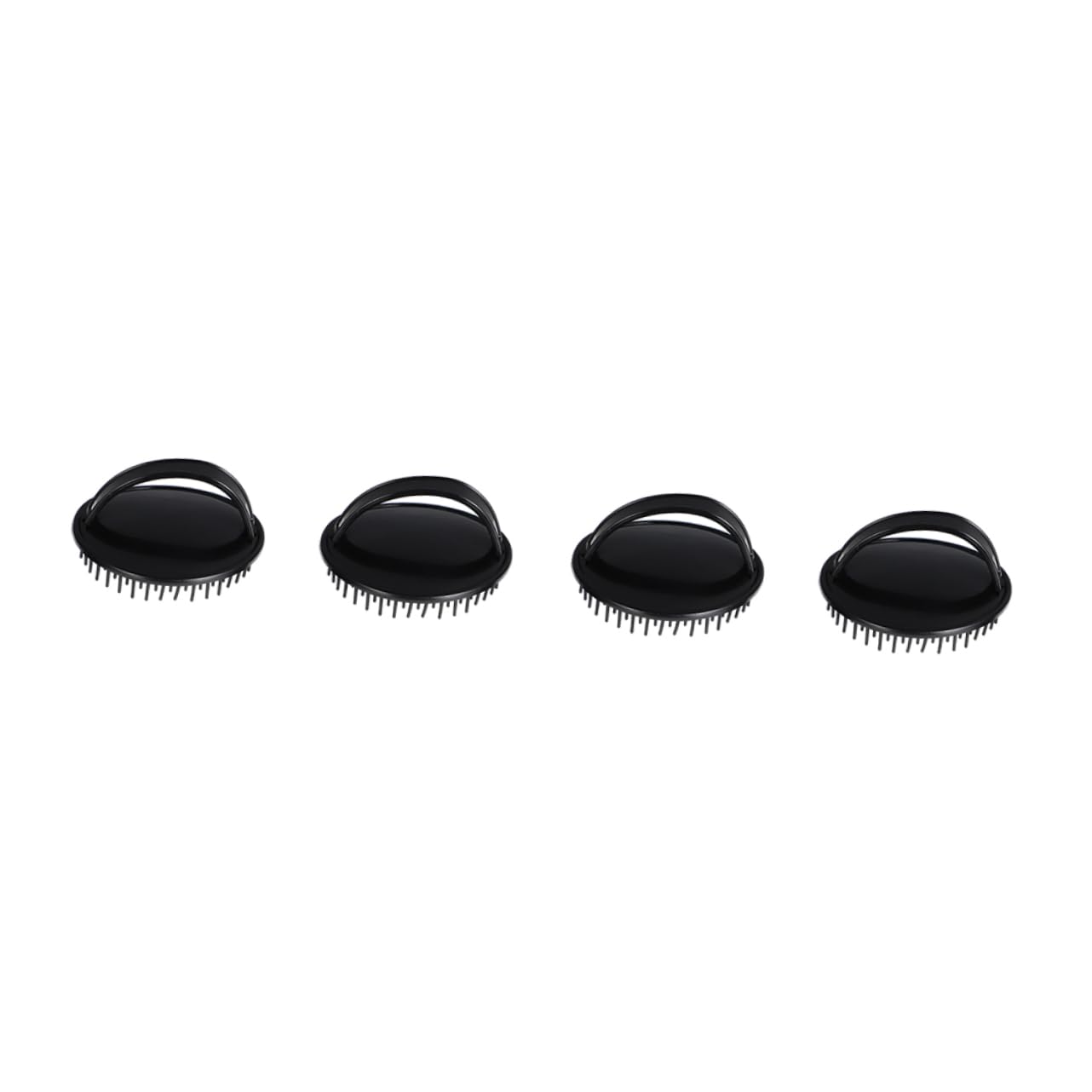 FRCOLOR 20 Piezas cepillo champú masaje scalp massager hair straightener brush cepillo para limpiar la caspa para el cuidado del cuero cabelludo depurador cabello bath peine