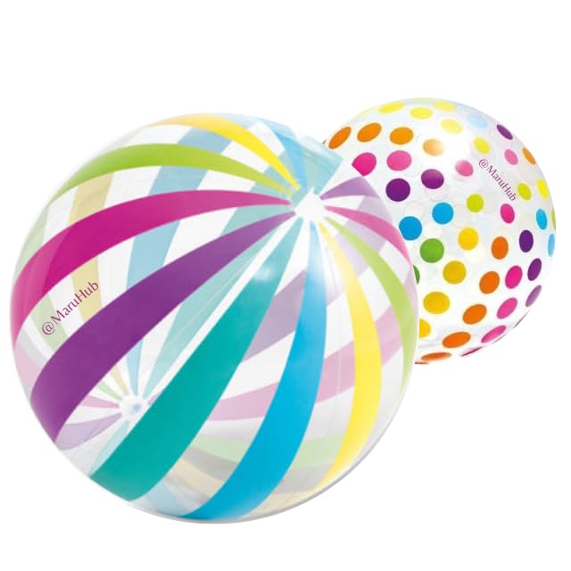 107cm Diameter Inflatable Jumbo Beach Ball for Kids & Adults for Volley Ball Beach Games, Pool Parties & Water Fun - Pack of 1 (B0CV37P8WR) Amazon Price History, Amazon Price Tracker