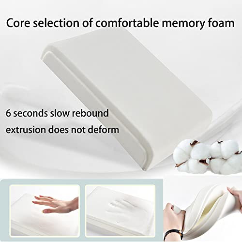 Leather Car Armrest Box Pad, 2023 New Waterproof Car Center Console Cover Pad, Memory Foam Car Armrest Cover Height Pad, Car Armrest Cover Protector, Suitable for Most Vehicles, Suvs, Trucks, Cars