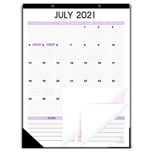 Fridge Calendar 2021-2022 for Refrigerator by StriveZen, 12x16 Inches, Large Monthly Magnetic Calendar, Vertical, Jul 2021-Dec 2022, Perfect for Fridge, Locker, Cabinets, Home-Office, Busy Families