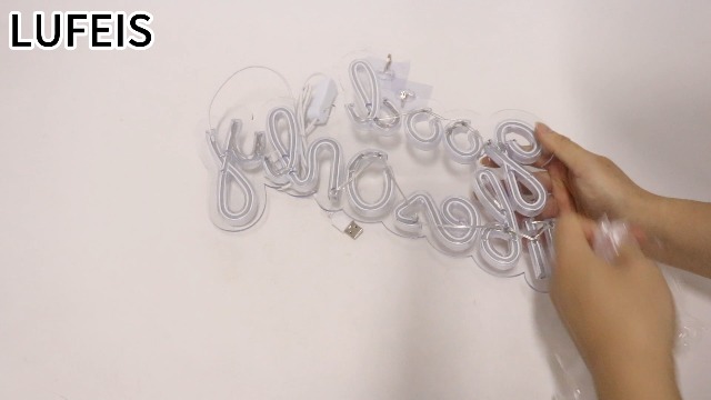 Insegna Al Neon LED - Decorazione Per Camera Da Letto | Alimentazione USB | Multicolore - Foto 4