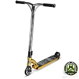 Madd Gear VX6 Nitro Pro Complete Stunt Scooter, Gold/Chrome