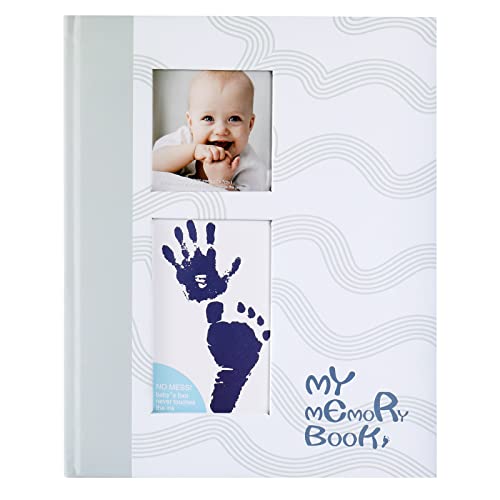 Image of Baby Book - Baby Memory Book First 5 Years, 9.2" x 11.4", Baby Scrapbook with Guided Baby Journal Pages for Events and Photos, Best Baby Books for Girls & Boys
