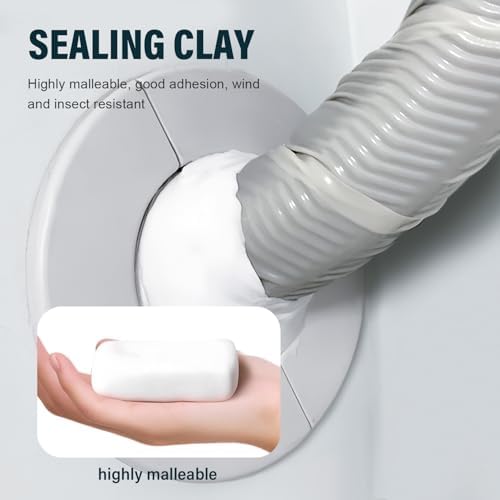 2026 Upgraded Repair Sealing Clay, Waterproof Sealant Mastic,Quick Mending Mud for Drain Connection, Wall Hole, Air Conditioning Hole Waterproof Seal Putty (4) - 3