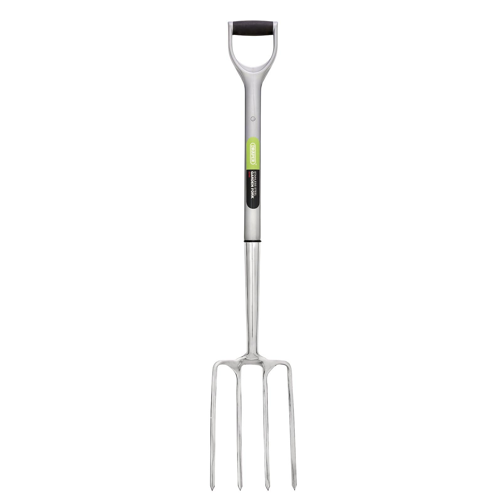 Draper 83755 jardín Tenedor de Acero Inoxidable con Mango Suave
