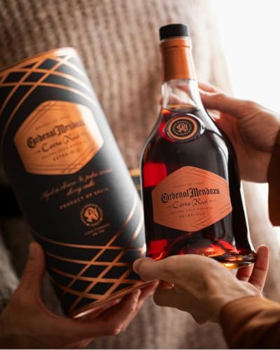 Cardenal Mendoza Carta Real Solera Gran Reserva, rauchiges Aroma mit sanften geräucherten Noten, 40 Prozent vol, 25 Jahre im Solera System gereift, 700 ml (1er Pack)