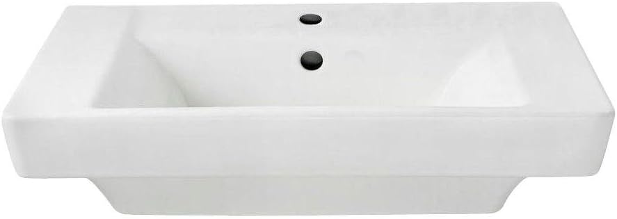 Exсluѕіvе Sресіаl American Standard 0641.001.020 Boulevard Single Hole Pedestal Sink Basin, White