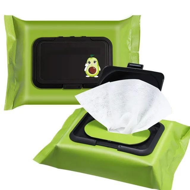 Homcoyz Super Soft Face Wipes with Gentle Cleansers Moisturizing Deep Cleaning Avocado Lazy Face Cleanser Makeup Remover for Woman or Man-image-9