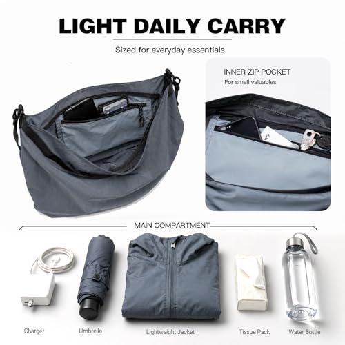 Fynarzel Packable Crossbody Tote