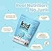 Kiid Coffee - 99.9% Caffeine-Free Organic Coffee for Kids - As Seen on Shark Tank - 12 Vitamins & Minerals, 4g Prebiotics, 0g Sugar - Non-GMO & Gluten-Free - Healthy Snack - Original - 12 Servings