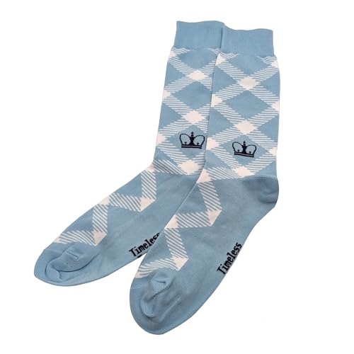 Timeless Tartans Cotton Dress Socks, Classic Collegiate Apparel, Officially Licensed Gift & Clothing Accessories
